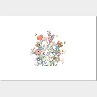 Flower Nature Patch Posters and Art